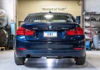 AWE Tuning - AWE Tuning 13-18 BMW 320i (F30) Touring Edition Exhaust w/ Performance Mid Pipe - Diamond Blk Tips - 3015-23038 - Image 3