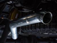 AWE Tuning - AWE Tuning 22-23 GMC Sierra 1500 AT4X 6.2L 0FG Catback Split Dual (Flat Bumper) - Bashguard(No Tips) - 3015-31972 - Image 2