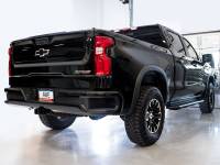 AWE Tuning - AWE Tuning 22-23 GMC Sierra 1500 AT4X 6.2L 0FG Catback Split Dual (Flat Bumper) - Bashguard(No Tips) - 3015-31972 - Image 6