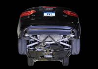 AWE Tuning - AWE Tuning Audi B8 A5 2.0T Touring Edition Exhaust - Dual Outlet Polished Silver Tips - 3015-32022 - Image 2