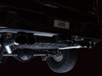 AWE Tuning - AWE Tuning 22-23 GMC Sierra 1500 AT4X 6.2L 0FG Catback Split Dual (Flat Bumper) - Diamond Black Tips - 3015-43284 - Image 5