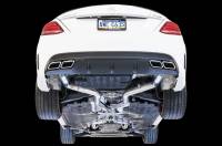 AWE Tuning - AWE Tuning Mercedes-Benz W205 AMG C63/S Sedan Track Edition Exhaust System (no tips) - 3020-31014 - Image 3