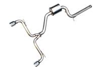 AWE Tuning - AWE Tuning VW MK7 GTI Track Edition Exhaust - Chrome Silver Tips - 3020-32022 - Image 1