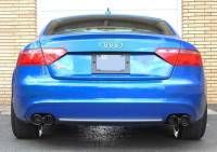 AWE Tuning - AWE Tuning Audi B8 S5 4.2L Track Edition Exhaust System - Polished Silver Tips - 3020-42014 - Image 2