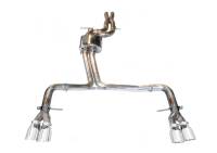 AWE Tuning - AWE Tuning Audi B8.5 S4 3.0T Track Edition Exhaust - Chrome Silver Tips (102mm) - 3020-42026 - Image 1