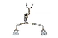 AWE Tuning Audi C7 / C7.5 S6 4.0T Track Edition Exhaust - Chrome Silver Tips - 3020-42042