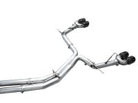 AWE Tuning - AWE Tuning 19-23 Audi C8 S6/S7 2.9T V6 AWD Track Edition Exhaust - Diamond Black Tips - 3020-43109 - Image 3