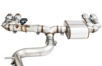 AWE Tuning - AWE Tuning Audi 8V S3 SwitchPath Exhaust w/Chrome Silver Tips 102mm - 3025-42068 - Image 2