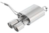 Borla - Borla 14-15 Mini Cooper S F56 2.0L Turbo AT/MT FWD 2DR 2.5in S-Type Rear Section Exhaust 4in Tips - 11915 - Image 2