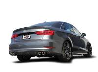 Borla - Borla 13-15 Audi S3 S-Type Dual Round Rolled Catback Exhaust - 140631 - Image 3