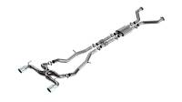 Borla 23-24 Nissan Z 2.5in ATAK Cat Back Exhaust 4.5in Tip - Stainless Steel - 140930