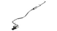 Borla - Borla 22-24 Honda Civic Sport 2.25in S-Type Cat Back 4in Tip - Black Chrome - 140941BC - Image 1