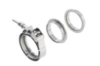 Borla - Borla Universal 2.25in Stainless Steel 3pc V-Band Clamp w/ Male and Female Flanges - 18007 - Image 2