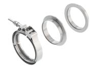 Borla - Borla Universal 3in Stainless Steel 3pc V-Band Clamp w/ Male and Female Flanges - 18009 - Image 2
