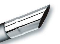 Borla - Borla Universal Polished TipSingle Round Angle-Cut (inlet 2 1/4in. Outlet 2 1/4in) - 20106 - Image 2