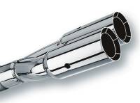 Borla - Borla Universal Polished Tip Dual Round Intercooled (inlet 2 1/2in. Outlet 3in) *NO Returns* - 20203 - Image 2