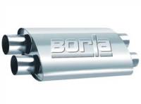 Borla - Borla 2.50in Dual In/Out 19in x 9.5in x 4in PRO-XS Muffler - 400286 - Image 1