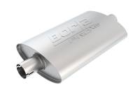Borla - Borla Universal Pro-XS Muffler Oval 2.25in Inlet/Outlet Notched Muffler - 400495 - Image 2