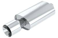 Borla - Borla Wailtail Oval 2-1/4in x 5in Side Round Out Boomer Muffler - 40061 - Image 2