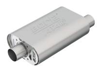 Borla - Borla CrateMuffler SBC Hot 350/383 2.5 inch Offset/Center 14in x 4.35in x 9in Oval Atak Muffler - 400820 - Image 1