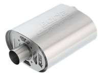 Borla - Borla CrateMuffler Ford Coyote 5.0L S-Type 2.5in Offset/Center 12inx6inx10.34in Muffler - 400855 - Image 1
