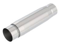 Borla - Borla CrateMuffler Resonator Option 3in Center/Center 3.5in Round x 10in - Null Sound Center/Center - 400939 - Image 1