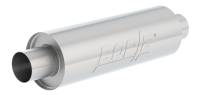 Borla XR-1 Racing Sportsman 2.5IN Outlet / 2.5IN Inlet / 5IN x 15IN Round Muffler - 401392