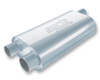 Borla - Borla Universal Oval Transverse 2.5in Inlet/Outlet 19in x 10.25in x 5.5in Turbo XL Muffler - 40477 - Image 2