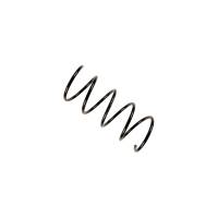 Bilstein - Bilstein B3 OE Replacement 03-05 Mercedes-Benz C230 Kompressor L4 1.8L Front Coil Spring - 37-154189 - Image 2