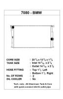 CSF - CSF BMW 2 Seires (F22/F23) / BMW 3 Series (F30/F31/F34) / BMW 4 Series (F32/F33/F36) M/T Radiator - 7080 - Image 2