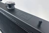CSF - CSF R32 Nissan Skyline GT-R / GT-S Full Billet Aluminum High-Performance Radiator - Black Finish - 7217B - Image 2