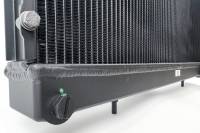 CSF - CSF R32 Nissan Skyline GT-R / GT-S Full Billet Aluminum High-Performance Radiator - Black Finish - 7217B - Image 3