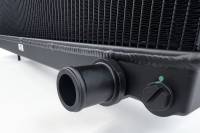 CSF - CSF R32 Nissan Skyline GT-R / GT-S Full Billet Aluminum High-Performance Radiator - Black Finish - 7217B - Image 5