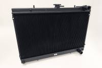 CSF - CSF R32 Nissan Skyline GT-R / GT-S Full Billet Aluminum High-Performance Radiator - Black Finish - 7217B - Image 6