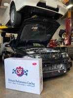 CSF - CSF Nissan R33 Skyline GT-R/GTS Full Billet Aluminum High-Performance Radiator - Black - 7219B - Image 8