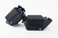 CSF - CSF 12-16 BMW M5 (F10) / 12-18 BMW M6 (F06/F12/F13) Twin Charge-Air-Cooler Set - Crinkle Black - 8109 - Image 4