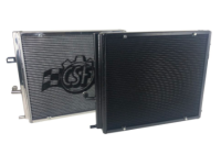 CSF - CSF BMW B58/B48 Front Mount Triple-Pass Heat Exchanger w/Rock Guard - Black - 8131B - Image 2
