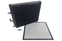 CSF - CSF BMW B58/B48 Front Mount Triple-Pass Heat Exchanger w/Rock Guard - Black - 8131B - Image 5