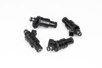 DeatschWerks Universal 1200cc11mm Upper Low Impedance Injectors (Set of 4) - 42M-11-1200-4