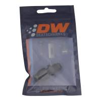 DeatschWerks - DeatschWerks 6AN Male Flare to 5/16in Hardline Compression Adapter - Anodized Matte Black - 6-02-0108-B - Image 3
