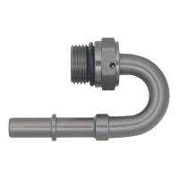 DeatschWerks 8AN ORB Male to 3/8IN Male EFI Quick Connect Adapter 180 Deg. - 6-02-0116