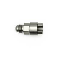 DeatschWerks - DeatschWerks 6AN Male Flare to 5/16in Female EFI Quick Connect Adapter - Anodized Matte Black - 6-02-0121-B - Image 3