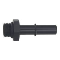 DeatschWerks - DeatschWerks 6AN ORB Male to 3/8in Male EFI Quick Connect Adapter - Anodized Matte Black - 6-02-0122-B - Image 2