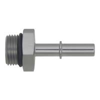 DeatschWerks - DeatschWerks 8AN ORB Male to 5/16in Male EFI Quick Connect Adapter - Anodized DW Titanium - 6-02-0123 - Image 2