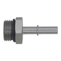 DeatschWerks - DeatschWerks 10AN ORB Male to 5/16in Male EFI Quick Connect Adapter - Anodized DW Titanium - 6-02-0124 - Image 2