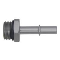DeatschWerks - DeatschWerks 10AN ORB Male to 3/8in Male EFI Quick Connect Adapter - Anodized DW Titanium - 6-02-0125 - Image 2