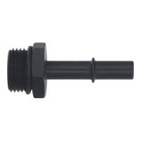 DeatschWerks - DeatschWerks 10AN ORB Male to 3/8in Male EFI Quick Connect Adapter - Anodized Matte Black - 6-02-0125-B - Image 2
