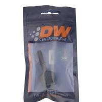 DeatschWerks - DeatschWerks 8AN Female Flare Swivel to 5/16in Male EFI Quick Disconnect - Anodized Matte Black - 6-02-0132-B - Image 2