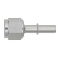 DeatschWerks 8AN Female Flare Swivel to 3/8in Male EFI Quick Disconnect - Anodized DW Titanium - 6-02-0133