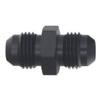 DeatschWerks - DeatschWerks 6AN Male Flare to 6AN Male Flare Coupler - Anodized Matte Black - 6-02-0202-B - Image 2